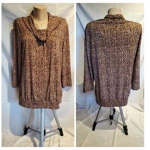 Liz Claiborne Animal Print Top